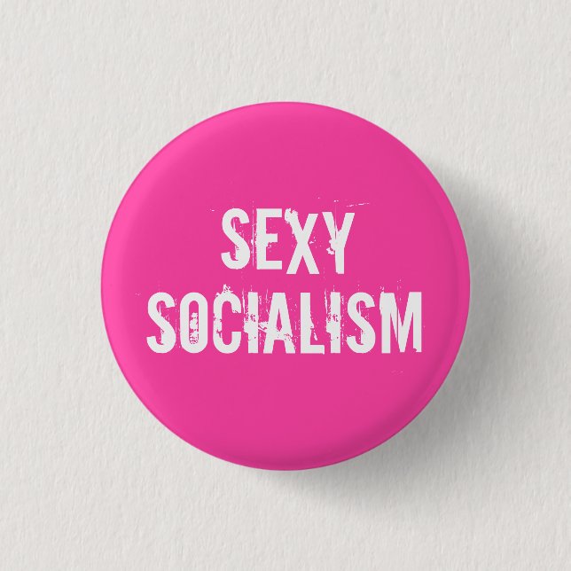 Badge Rond 2,50 Cm Socialisme (Devant)