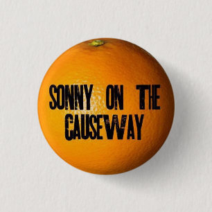 Badge Rond 2,50 Cm Sonny sur le bouton Chaussée