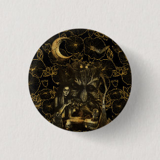 Badge Rond 2,50 Cm sorcellerie
