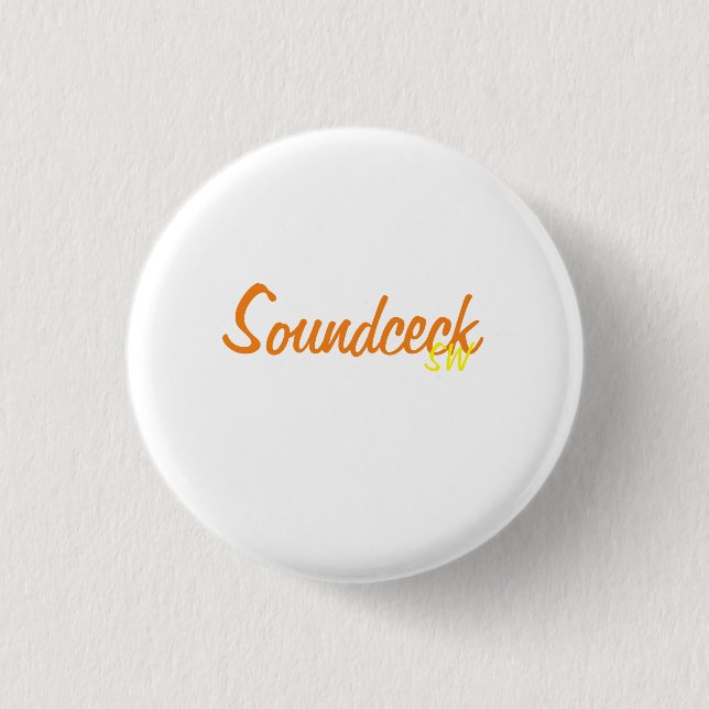 Badge Rond 2,50 Cm Soundceck Spilla (Devant)
