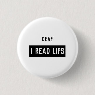 Badge Rond 2,50 Cm Sourd, JE LIS DES LIENS