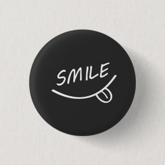 Badge Rond 2,50 Cm Sourire