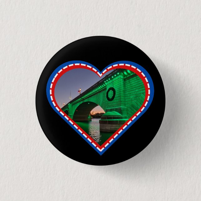 Badge Rond 2,50 Cm Soutien aux anciens combattants (Devant)