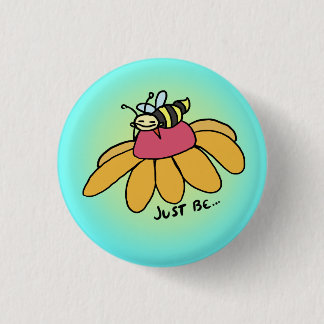 Badge Rond 2,50 Cm Soyez juste Bee Pin