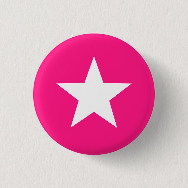 Badge Rond 2,50 Cm Star (Devant)