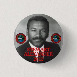 Badge Rond 2,50 Cm Stewart Alexandre 2012