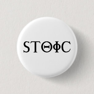 Badge Rond 2,50 Cm stoïque