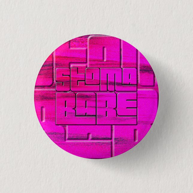 Badge Rond 2,50 Cm Stoma Babe (Devant)