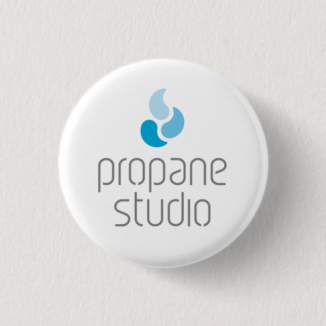 Badge Rond 2,50 Cm Studio de propane - bouton rond (Devant)