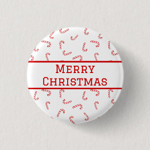 Badge Rond 2,50 Cm Sucre de canne personnalisé Noël