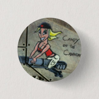 Badge Rond 2,50 Cm Sucrerie sur le canon