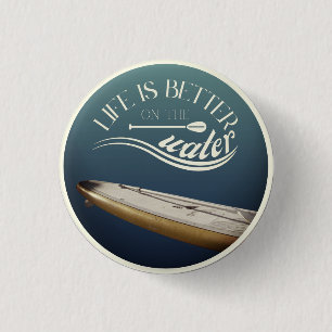 Badge Rond 2,50 Cm SUP stand up paddle décoration