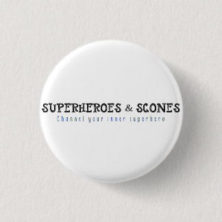 Badge Rond 2,50 Cm Superhéros interne SnS