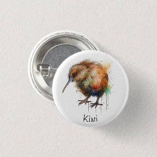 Badge Rond 2,50 Cm Sweet Kiwi, coutume