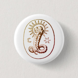 BADGE ROND 2,50 CM SYMBOLE DÉMIDOTER