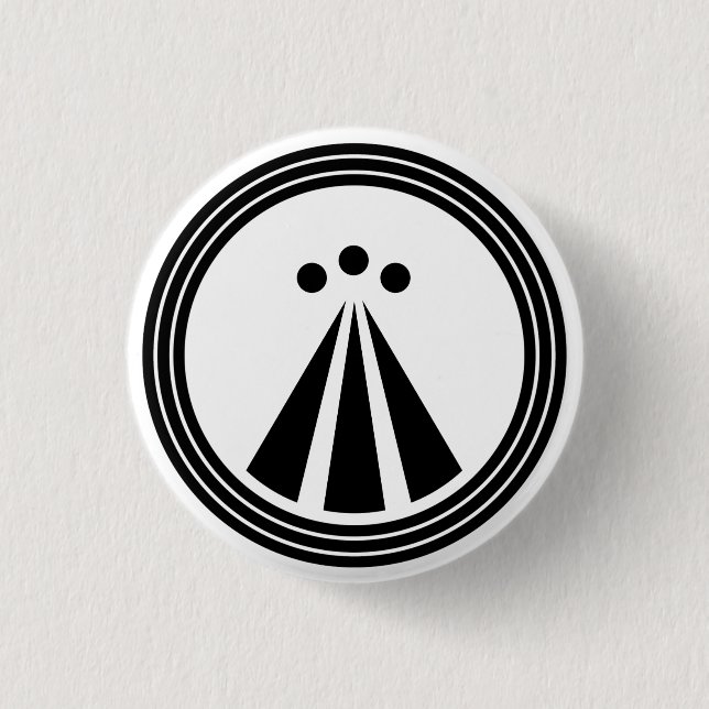 Badge Rond 2,50 Cm Symbole d'OBOD (Devant)