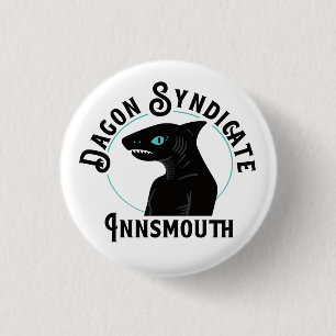 Badge Rond 2,50 Cm Syndicat Dagon : Sceau Innsmouth