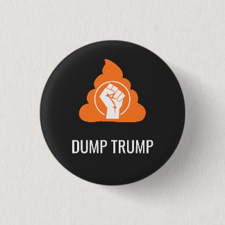 Badge Rond 2,50 Cm T-Shirt DÉBARQUEZ TRUMP