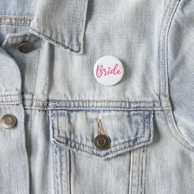 Badge Rond 2,50 Cm T-shirt Mariée Future Mariée Enterrement de Vie de (En situation)