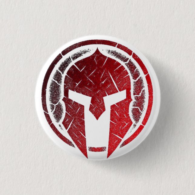 Badge Rond 2,50 Cm T-shirt Warrior Spirit (Devant)