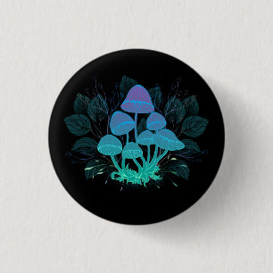 Badge Rond 2,50 Cm Tabourets dans Bushes