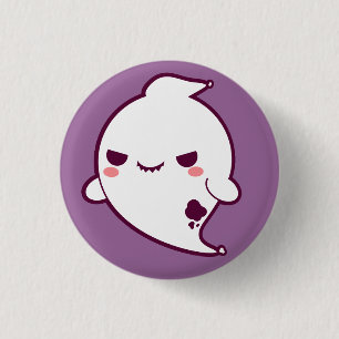 Badge Rond 2,50 Cm Tache le fantôme