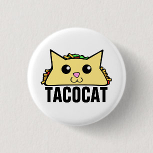 Badge Rond 2,50 Cm Taco Cat II