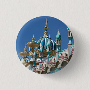 Badge Rond 2,50 Cm Taj Mahal Atlantic City Building Façade