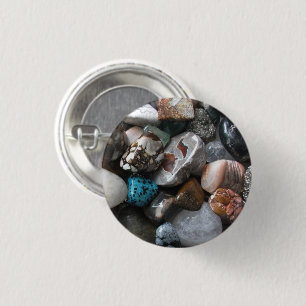 Badge Rond 2,50 Cm Tas de roches