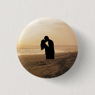 Badge Rond 2,50 Cm TEE Super Mari Super Vie