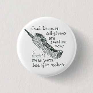 Badge Rond 2,50 Cm Téléphone portable