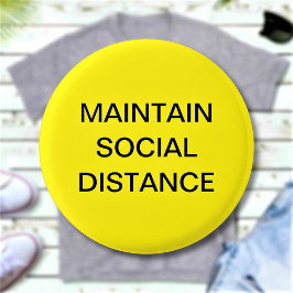 Badge Rond 2,50 Cm Tenir à jour l'Pinceau de texte personnalisé de di