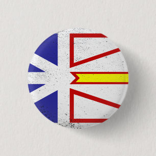 Badge Rond 2,50 Cm Terre-Neuve-et-Labrador