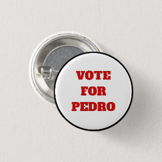 Badge Rond 2,50 Cm Texte/vote faits sur commande de couleur pour