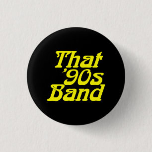 Badge Rond 2,50 Cm That '90s Band - Classic Logo Button