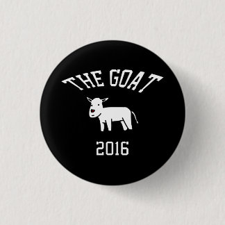 BADGE ROND 2,50 CM THE GOAT