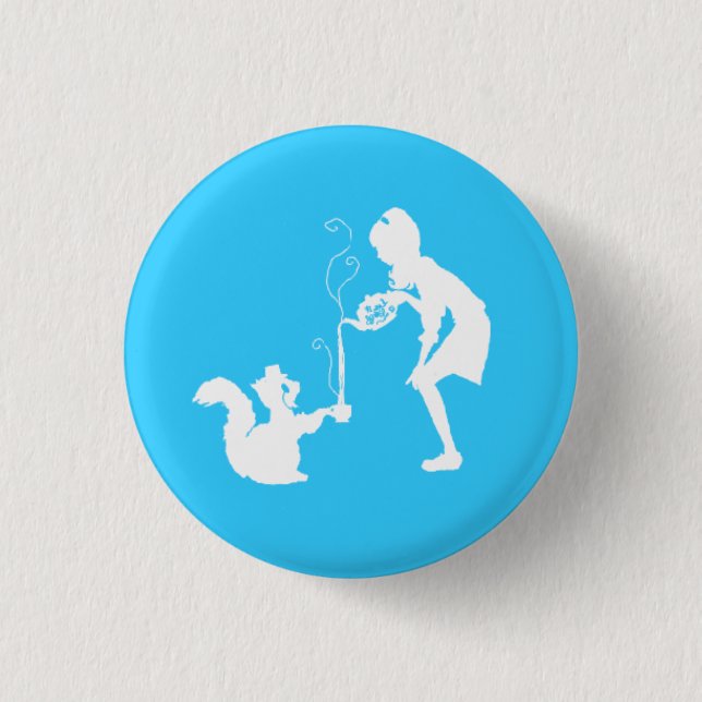 Badge Rond 2,50 Cm Thé pour deux (Devant)