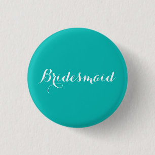 Badge Rond 2,50 Cm Thème Bleu de la servante