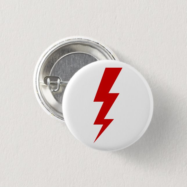 Badge Rond 2,50 Cm Thunder (Devant & derrière)