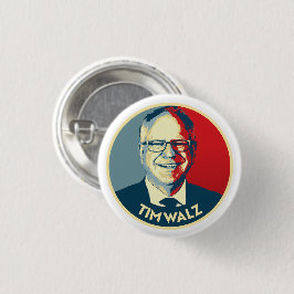 Badge Rond 2,50 Cm Tim Walz
