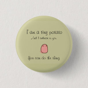 Badge Rond 2,50 Cm Tiny potato button