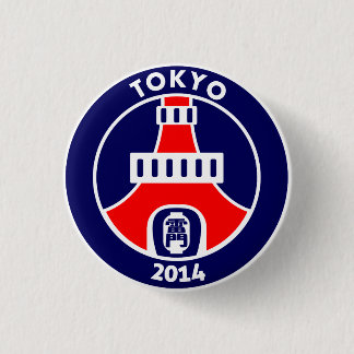 BADGE ROND 2,50 CM TOKYO2014