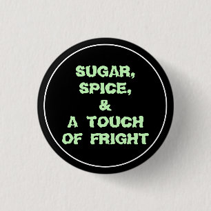 Badge Rond 2,50 Cm Touche De Fright Pastel Goth