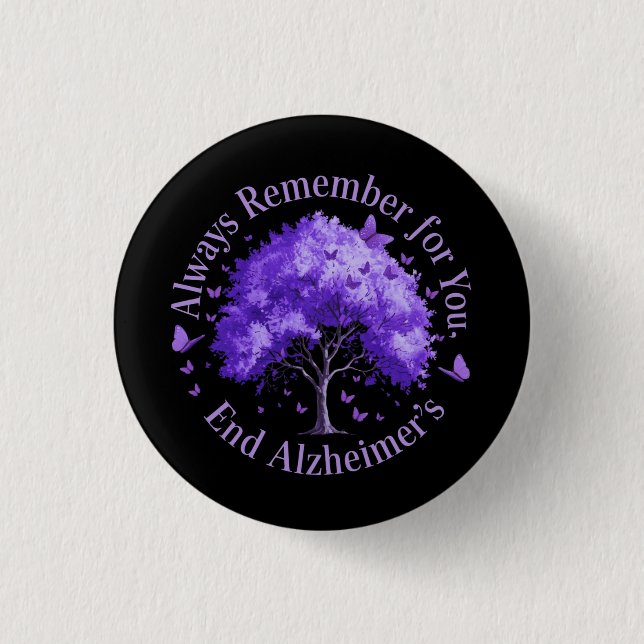 Badge Rond 2,50 Cm Toujours se souvenir : Pour vous, mettez fin à la  (Devant)