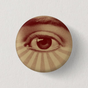 Badge Rond 2,50 Cm Tout l'oeil voyant