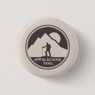 Badge Rond 2,50 Cm Traînée appalachienne