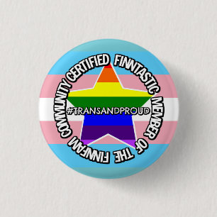 Badge Rond 2,50 Cm (Transport) Insigne certifié de membre de FinnFam
