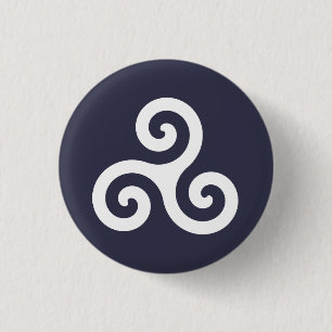 Badge Rond 2,50 Cm Triskele
