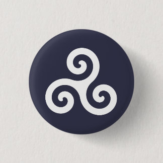 Badge Rond 2,50 Cm Triskele