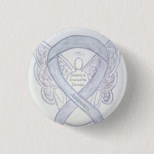 Badge Rond 2,50 Cm Trouble de la personnalité du Borderline Trouble d